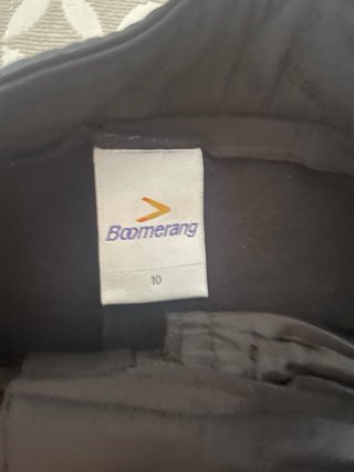 Mallas negras Boomerang 10 años