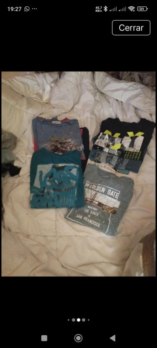 Lote Ropa Niño 12-14 Años Camisetas Pantalones