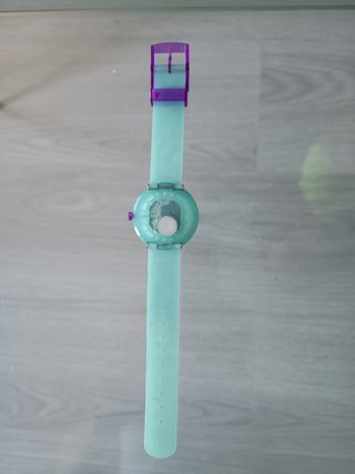 Flik Flak Reloj Analógico Glitter Purpura y Turque