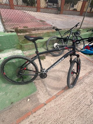 Bicicleta Rockrider Negra