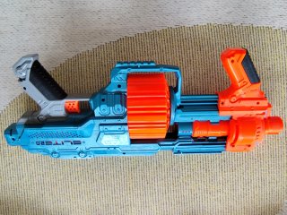 Lote Juguetes Nerf: Arco, Sniper y fúsil de tambo