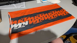Braga KTM Cuello Naranja y Negro