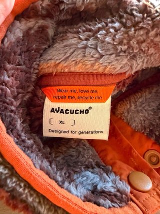 Forro polar Ayacucho estampado