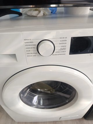 Lavadora Samsung Blanca