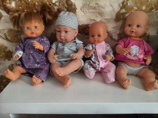 Lote 4 Bebés Nenuco