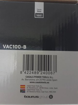 Aspirador Coche Casals VAC 100-B 12V