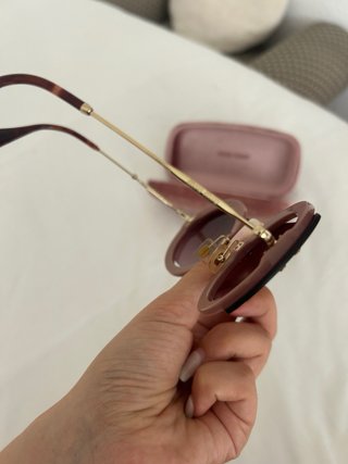 Estuche Gafas Miu Miu Rosa