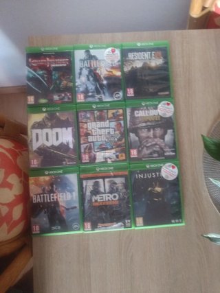 Pack 9 juegos para la Xbox one