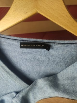Jersey Purificación García Azul Talla L