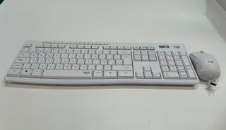 Teclado y Ratón Logitech MK295 Silent Wireless Bla