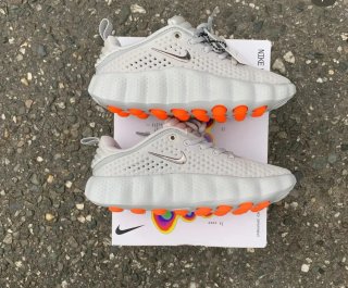 Nike Zapatillas gris y Naranja