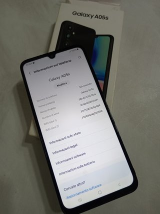 Samsung Galaxy A05s SM-A057G/DSN Nero