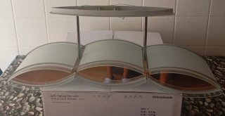 Lámpara de cristal moderna