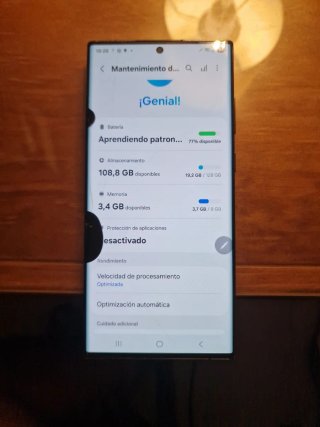 Samsung S22 Ultra Negro Funcional