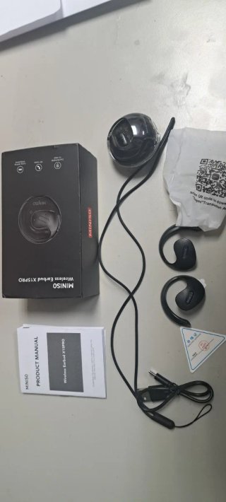MINISO Wireless Earbud X15PRO Negros