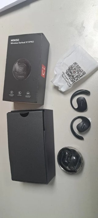 MINISO Wireless Earbud X15PRO Negros