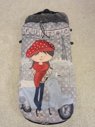 Saco de silla invierno bebé París