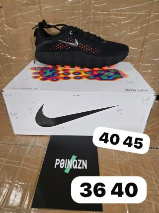Nike Zapatillas Negras Naranja