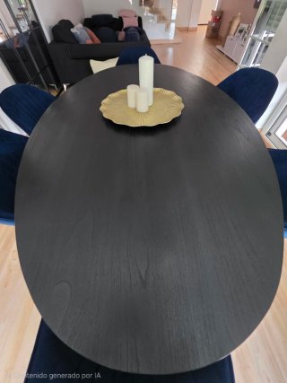 Mesa Comedor Negra