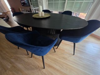 Mesa Comedor Negra