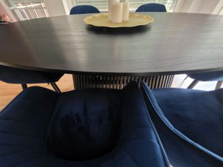 Mesa Comedor Negra