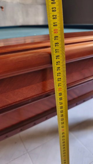 Mesa  billar frances fabricada en madera de caoba
