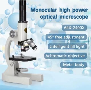 Microscopio óptico 64 mm