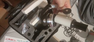 Microscopio óptico 64 mm