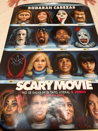 Póster Película Scary Movie (Español)