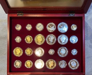 Colección 24 MONEDAS HISTORIA DE LA PESETA (FNMT)