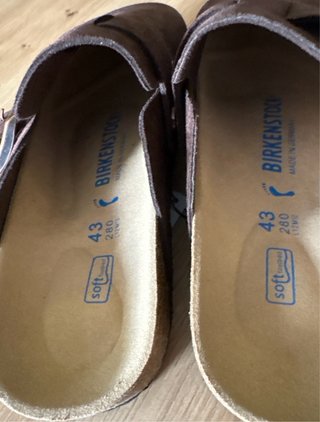 Birkenstock Boston Soft Footbed Marrón Talla 43