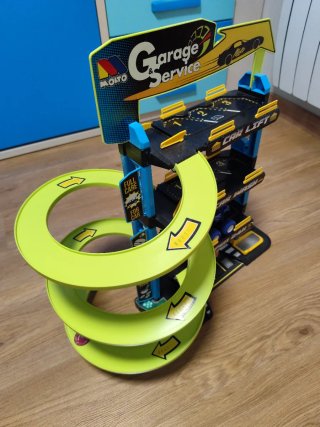 Rampa de Garaje para Coches de Juguete