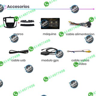 Radio Pantalla CARPLAY GPS USB para Ford Focus MK3