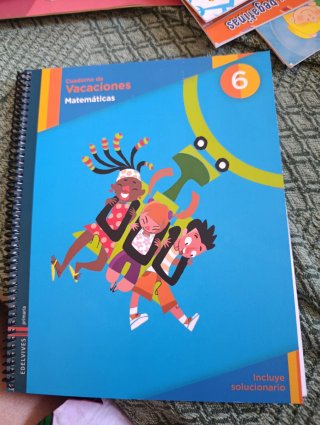 Cuaderno de Vacaciones Matematicas 6o Primaria