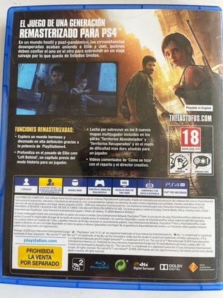 The Last of Us Remasterizado PS4