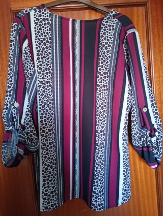 Blusón Talla L Multicolor