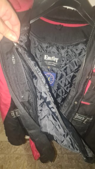 CHAQUETA MOTO CORDURA CON CHALECO Y PROTECCIONES