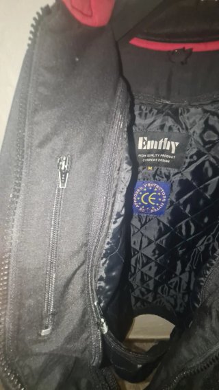 CHAQUETA MOTO CORDURA CON CHALECO Y PROTECCIONES