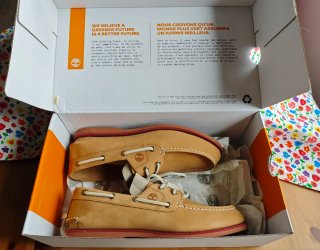 Timberland Mujer Beige Talla 41.5 NUEVAS