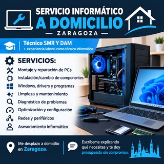 Servicio informático a domicilio