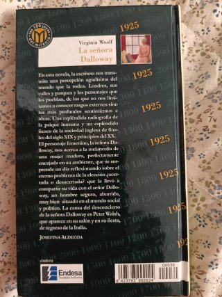 Libro "La señora Dalloway"