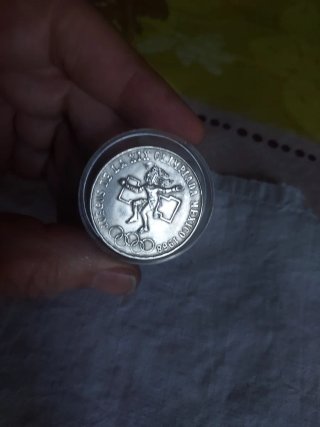 2 Monedas México 1968 Juegos Olímpicos.ultima ofer