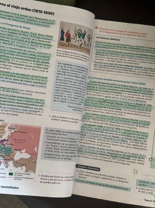 Historia del mundo contemporáneo 1 Bachillerato