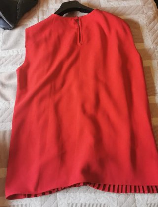 Blusa Purificación García Roja