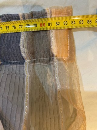 Tende Beige e Grigie. Fatte a mano