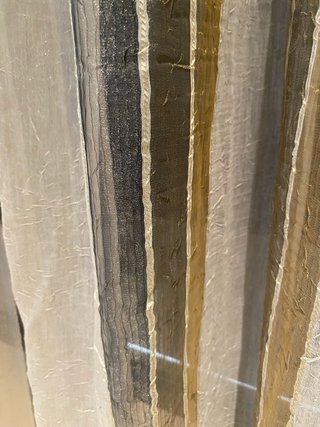 Tende Beige e Grigie. Fatte a mano