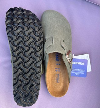 Birkenstock 41 verde-oliva