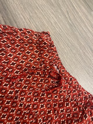 Falda Zara Estampada Nueva