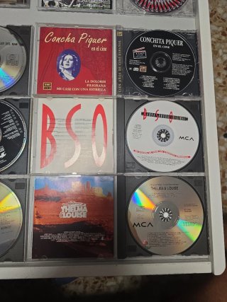 CDs Música. Vintage. Colección.