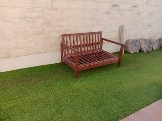 Estructura sofá madera 130x78x78cm